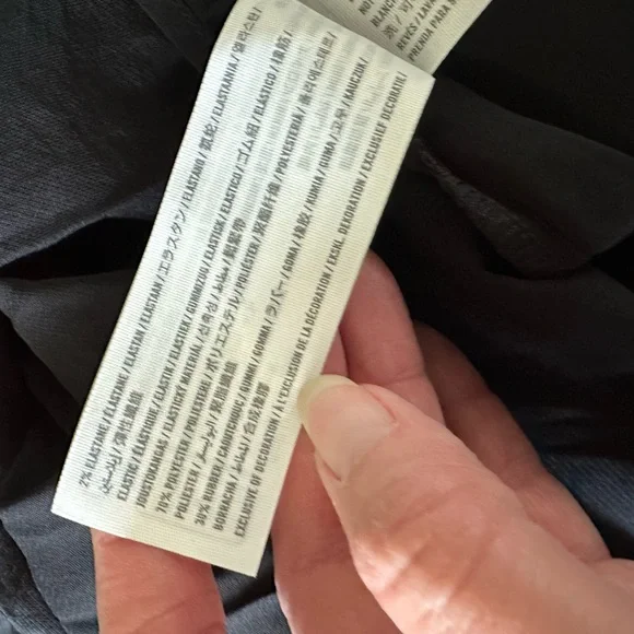 Abercrombie & Fitch black maxi dress tiered ruched skirt size M NWT - Picture 7 of 8